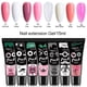 thumbnail image 3 of Mobray-Gel de uñas para extensión de manicura francesa, barniz híbrido de construcción rápida, polivinílico UV, Blanco claro, 15ml, 3 of 4