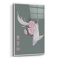 thumbnail image 2 of Epic Art 'Japanese Art Style Drawing Koi Fish 2' by Sabrina Balbuena, Acrylic Glass Wall Art, 24"x36", 2 of 8