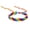 Style 1, variant on Multicolor Rainbow Braided Bracelet for Women Men Adjustable Lightweight Stackable Bracelet Chain Jewelry Style 2
