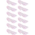 thumbnail image 3 of 12 Uds. Escultura zapatos de tacón alto adorno de cristal para zapatos decoración de diseño de fiesta decoración de zapatos de plástico, 3 of 6