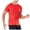 Red, variant on Kaemgyyd Mens Muscle T Shirts Stretchy Quick-Dry Crew Neck Short Sleeve Tops Solid Breathable Gym Workout Athletic Summer Tee