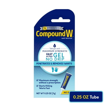 Compound W Maximum Strength, Fast-Acting Gel Wart Remover, Salicylic Acid, 0.25 oz
