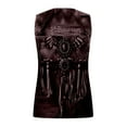 thumbnail image 6 of Raeneomay Off Shoulder Tops for Women Retro Ethnic Style Feather Printed Sleeveless Tank Tops, 6 of 6