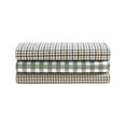 thumbnail image 4 of Eddie Bauer Cotton Sheet Set Color: Preston Check Green Size: TWIN SET, 4 of 4