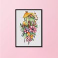thumbnail image 1 of Cuadros Decorativos Punto de cruz impreso en lienzo flor costura imagen artesanía decoración del hogar Ndcxsfigh Nuevos Originales, 1 of 8