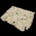 thumbnail image 1 of Seda Hydrangea Rose Flower Panel de Pared Colgando Boda Telón de Fondo Decoración Floral Blanco BLESIY Pared de flores de seda artificial, 1 of 8