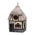 thumbnail image 2 of Casa de pájaros pintada a mano Casa de anidación de pájaros Cabañas de pájaros Nido de pájaro colgante para decoraciones de árboles Sorbete Soledad Casa de los pájaros, 2 of 8