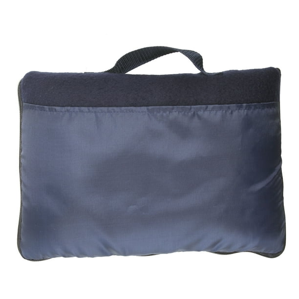 Soft Traveling Blanket Throw with Carrying Strap Bag Pack with Pocket