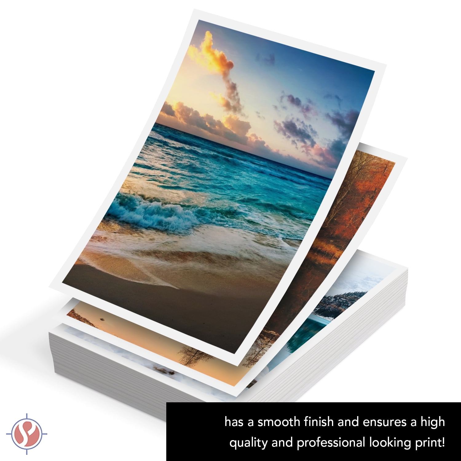 Half Letter Size Cardstock – Great for Business Documents, Letters, Arts, Prints and Crafts, Printing and Writing | 8.5” x 5.5” | Bright White 65lb Cover (176gsm) Card Stock | 100 Sheets per Pack