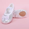 thumbnail image 4 of LvhaoGJOB Girls' Ballet Flats for Dance Class - Soft Flexible Sole, Elegant Design, 4 of 9