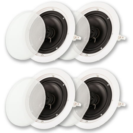 Two Way Speaker System - Acoustic Audio HTI6c In Ceiling 6.5