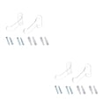 thumbnail image 4 of Matsuzay Colgador de decoración para el hogar, estante minimalista para esterilla de Yoga, eje de espuma transparente de máxima funcionalidad, transparente 2Conjunto, 4 of 6