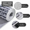 thumbnail image 6 of Junovo Washable Upgrade Area Rug Super Soft Rugs with Non-Slip Backing, for Living Room/Bedroom,6'x9',Black, 6 of 8
