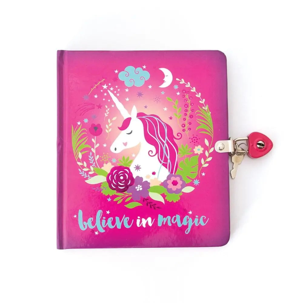 Page De Garde Cahier Journal Licorne Playhouse Lock & Key Believe In Magic Licorne Feuille Pages Lignées Journal Pour Enfants 6+ | Walmart Canada