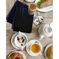 thumbnail image 4 of Navy Blue Black Ombre Kitchen Dish Towels for Drying Dishes Set of 4, Modern Abstract Striped Gradient Waffle Weave Microfiber Hand Tea Bathroom Towels Quick Dry & Absorbent Towel 15.7x23.6, 4 of 7