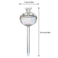 thumbnail image 2 of Plant Watering Bulb 2 Piece Set, Clear Glass Automatic Watering Bulb, Potted Plant Glass Waterer - Automatic Mini Irrigation System, Cute Gardening Gifts, 2 of 7