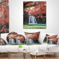 thumbnail image 4 of Designart Erawan Waterfall - Photography Throw Pillow - 16x16, 4 of 5
