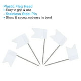 Uxcell Flag Map Push Pins, 1 Inch Travel Map Pins with Plastic Head ...