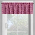 thumbnail image 2 of Ambesonne Floral Vintage Window Valance, Berries Garden Art, 54" X 18", Dark Magenta Coral, 2 of 5