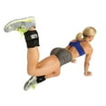 thumbnail image 5 of GoFit Adjustable Ankle Weights 2-10lbs for Leg Strength Training, Black, 2-Pack, 5 of 6