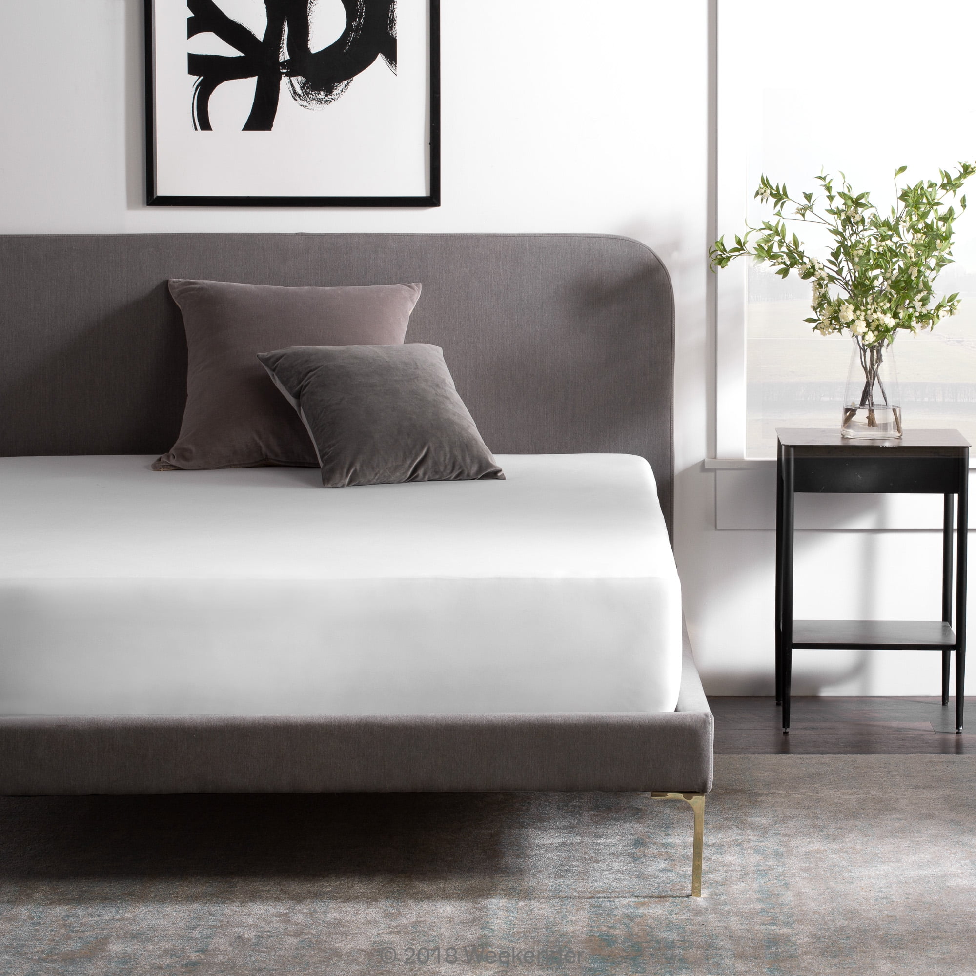 Weekender Jersey Waterproof Fitted Mattress Protector, California King
