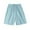 Mint Green, variant on Ashirexll Women's Shorts, Summer Shorts for Women, Fashion Printed Imitation and Linen Cropped Pants