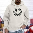 thumbnail image 1 of WILLBEST Sudaderas Deportivas para Hombre, Sudadera con Capucha Estampada De Manga Larga De Invierno para Hombre, Abrigo Cálido Chica, 1 of 3