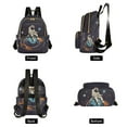 thumbnail image 4 of FORMRS Mini Backpack Purse for Women Travel Daypack Casual Shoulder Bag, Black Astronaut Record, 4 of 7