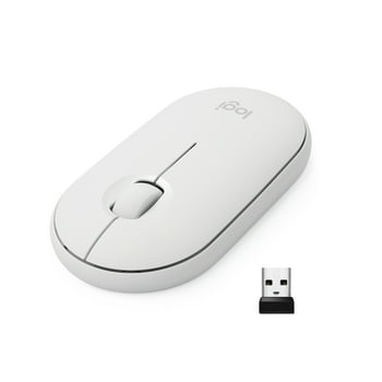 Logitech Slim Wireless Bluetooth Mouse for iPad - Off-White