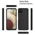 thumbnail image 4 of For Samsung Galaxy A03S A13 A14 A23 A32 A34 A53 A54 5G Case,Njjex 2 in 1 PC Phone Case with Screen Protector,Rubber & Rugged Shockproof 360 Full Body Protection Case Cover-Black, 4 of 6