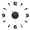 black, variant on 2D Small Size Wall Clock Sticker Frameless DIY Wall Clocks Acrylic Mirror Watch Kit Office Home Living Room Bedroom Decorations