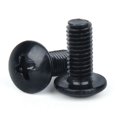 thumbnail image 5 of 1000 piezas de tornillos de cabeza plana de acero negro Tm Tornillos de cabeza de paraguas de acero inoxidable M3, 5 of 5