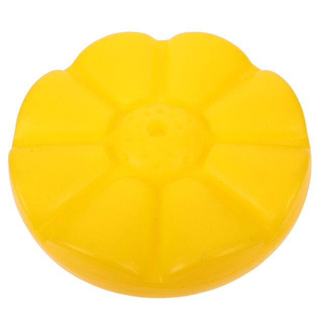 KAKOWELY Disc Rope Climbing Swing Seat Yellow Plastic 1Pack Outdoor Adventures for Safety