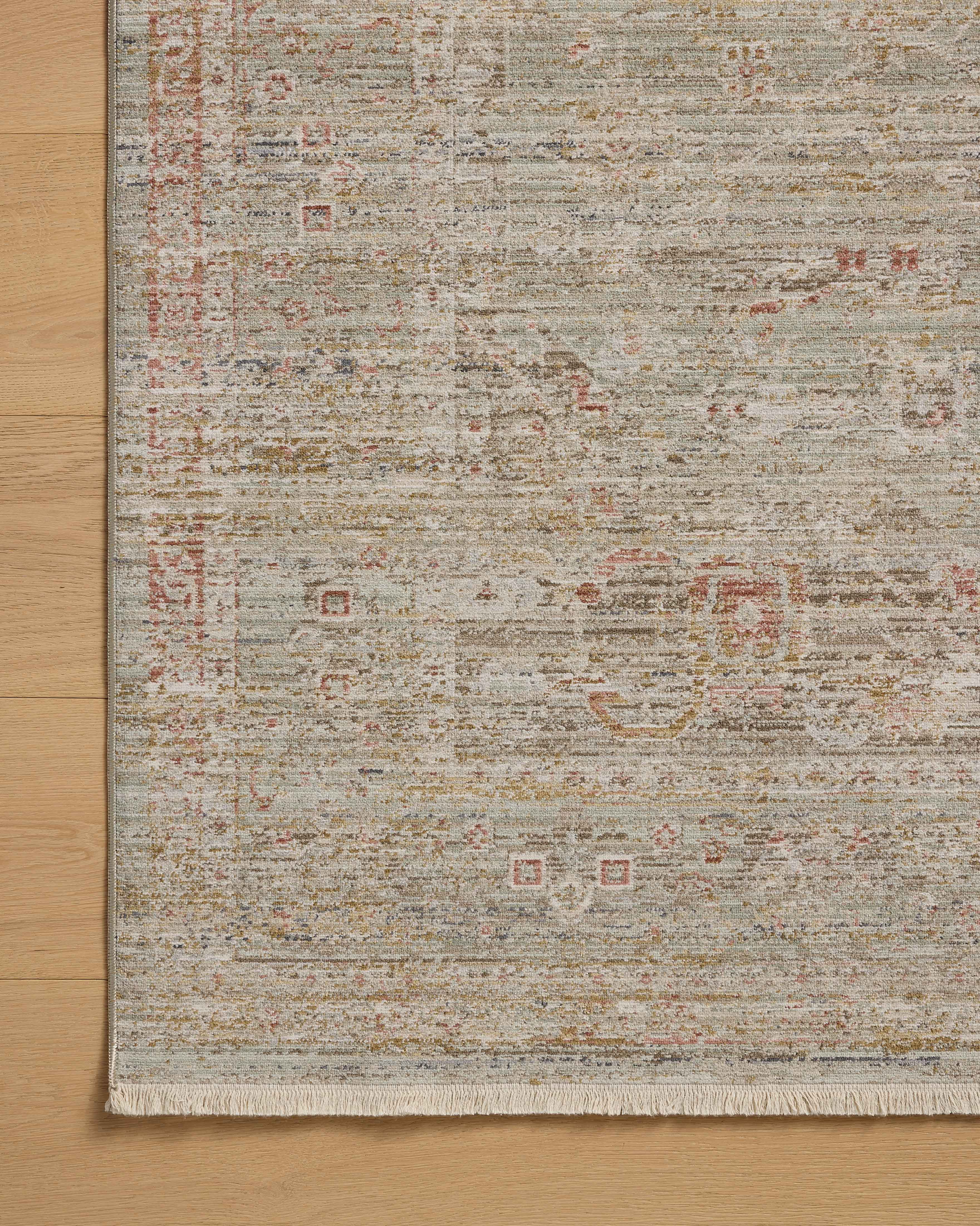 Chris Loves Julia x Loloi Ida Spa / Sunrise 5'-3" x 7'-6" Area Rug