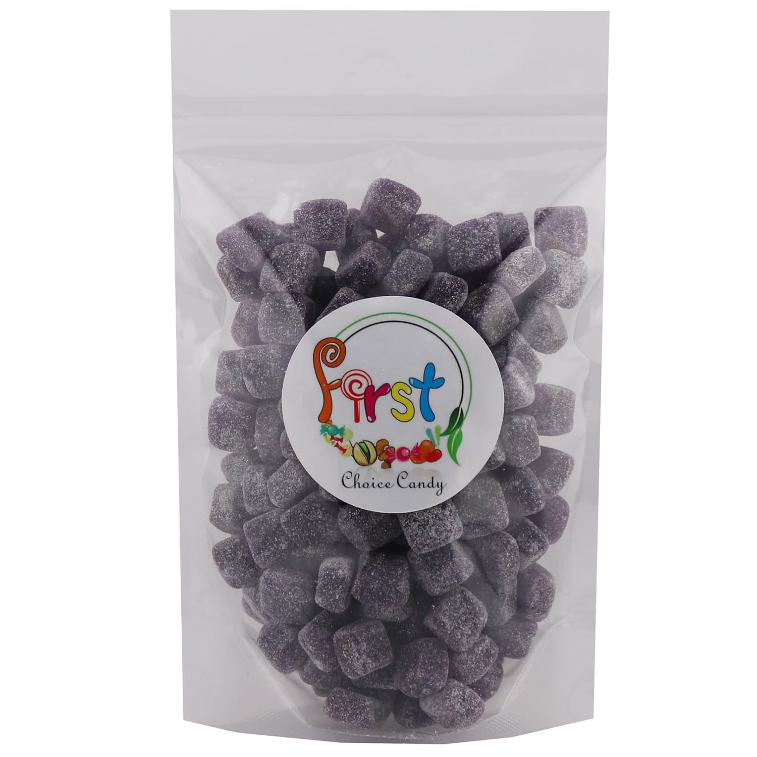 FirstChoiceCandy  Purple Grape Sour Chewy Cubes Candy (3 Pound, Grape)