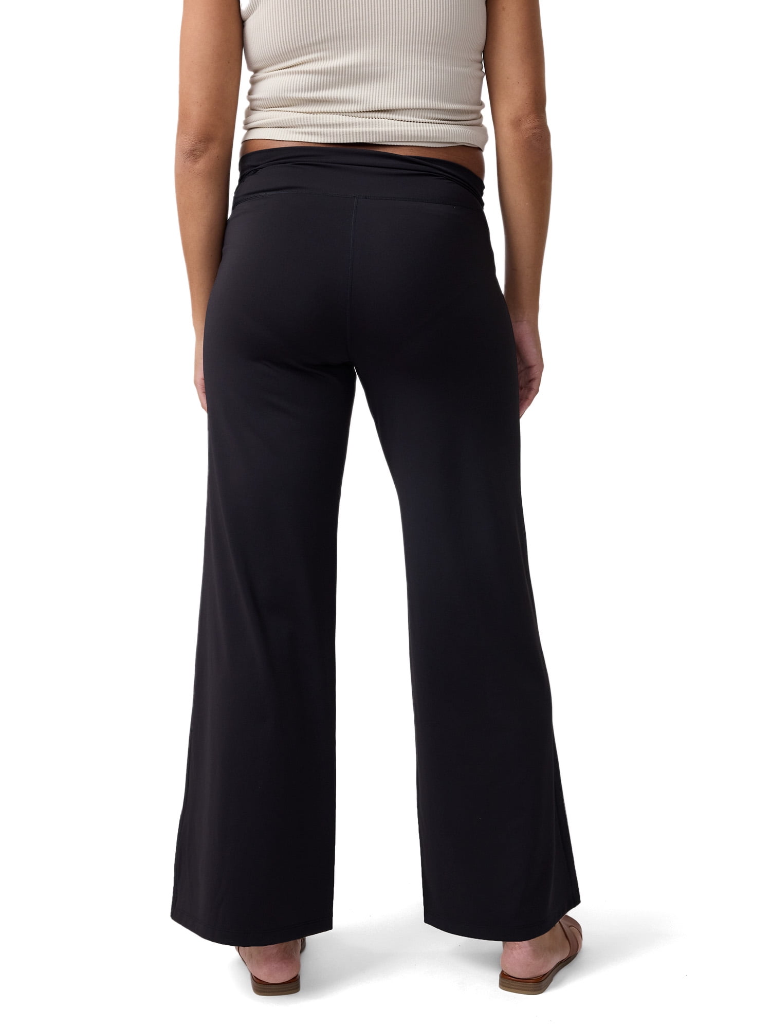 Ingrid & Isabel For Every Belly Women's Maternity Favorite Wide Leg Pant, Sizes S-XXL
