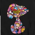 thumbnail image 3 of Peanuts - Snoopy Silhouette Pattern - Toddler And Youth Short Sleeve Graphic T-Shirt, 3 of 6