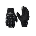 thumbnail image 1 of braveheart Comfortable Motorcycle Gloves With Touch Screen Functionality Adjustable Strap gray, 1 of 6