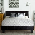 thumbnail image 5 of Furniture of America Ramone Faux Leather Cal King Platform Bed in Espresso, 5 of 9