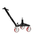 thumbnail image 5 of KFFKFF Trailer Mover, 3500lbs Load Bearing Capacity, 18 inch and 22 inch Adjustable Height Trailer Mover, Equipped with 2 inch Hitch Ball, Variable Handle Length, 8-inch Rotating Wheels, 5 of 9