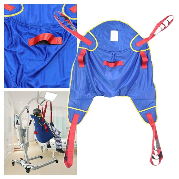 Patient Lift Sling, Comfortable, Full Body Protective Drive Transfer Belt for Elderly