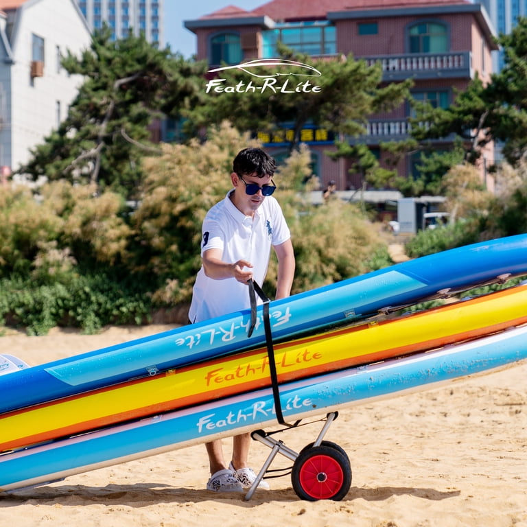 Feath-R-Lite Inflatable SUP Board, Portable Lightweight, Blue