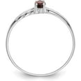 thumbnail image 2 of Avariah Diamonds 10k White Gold Birthstone Ring Mounting - Ring Size 6.0 no stones included - 1.1gm, 2 of 8