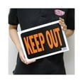 thumbnail image 3 of Hy-Ko Products 3010 Keep Out Out Sign, Per Pack-2488006, 10 Pack, 3 of 3