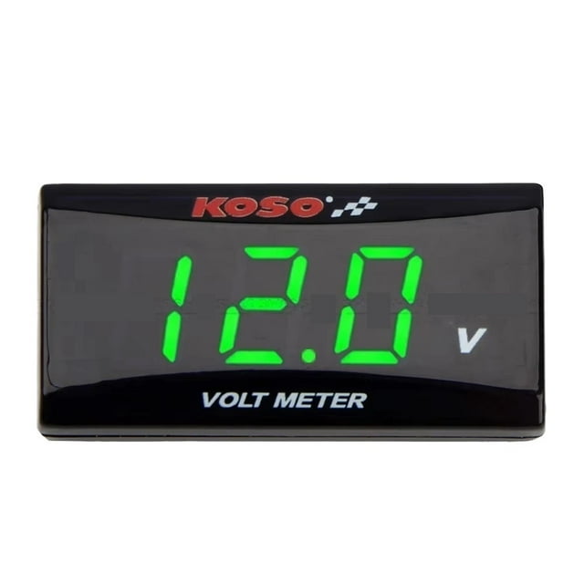 Motorcycle Mini Voltage Meter Voltmeter 0-20V LED Digital Display Waterproof Voltage Tester Modified Accessories