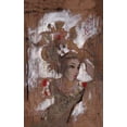 thumbnail image 2 of Wiley, Marta 22x32 Black Ornate Wood Framed with Double Matting Museum Art Print Titled - Sepia, Figure IIII, 2 of 4