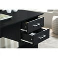 thumbnail image 5 of Modern Indoor Furniture Writing Desk with 2-Drawers, 5 of 7