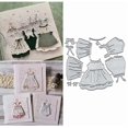 thumbnail image 1 of Troquel metálico para vestido de bebé tipo delantal Lauboruan 12 x 12 cm, 1 of 6