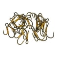 thumbnail image 4 of 20Pcs Double Fishing Hook High Carbon Steel Golden Barbed Hook Zander Fishhooks 4#, 4 of 9