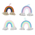 thumbnail image 1 of Woven Tapestry Tassel Rainbow Macrame Display Wall Hanging Ornaments P31B heqiyong toy, 1 of 2